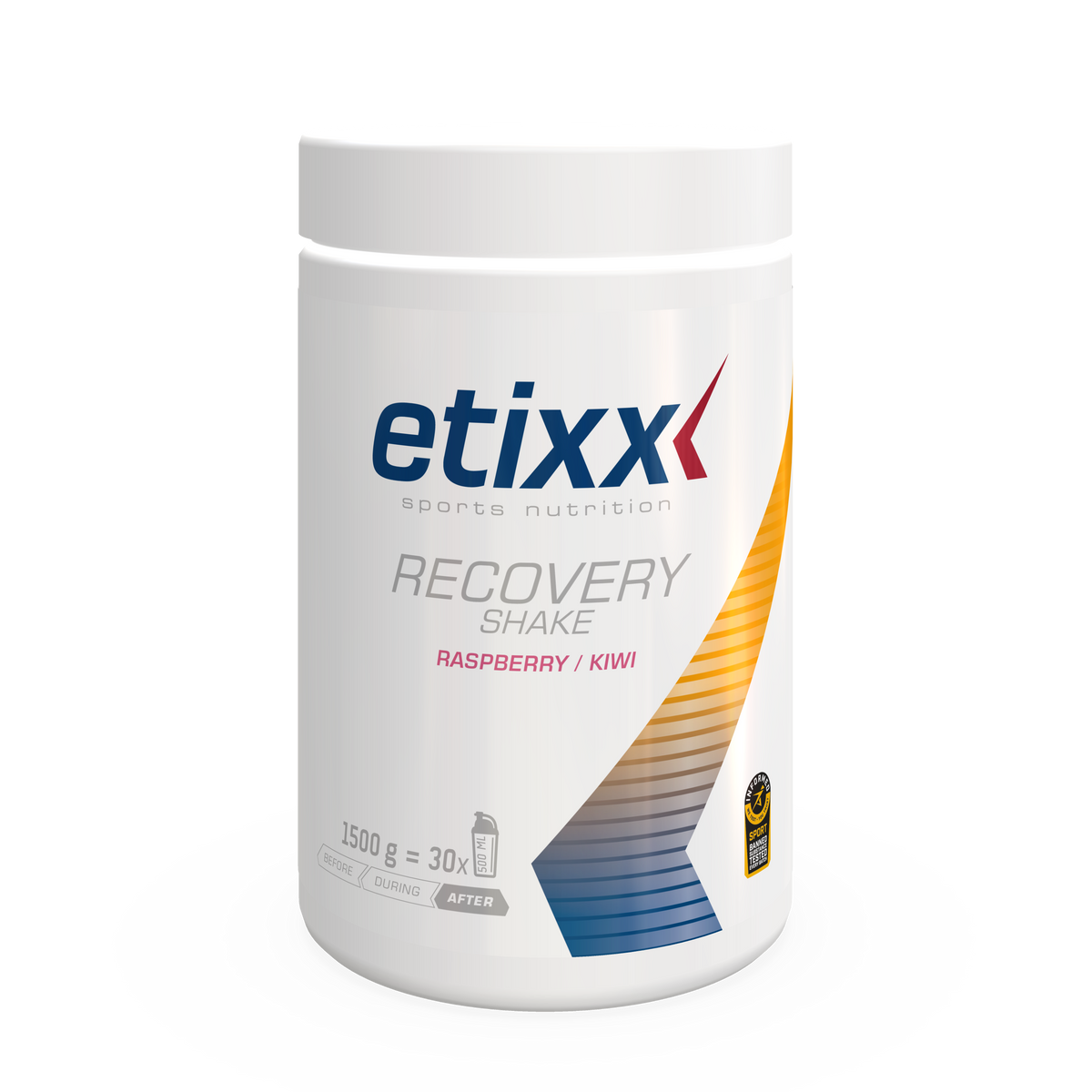 Etixx Recovery Shake Raspberry-Kiwi 1500G
