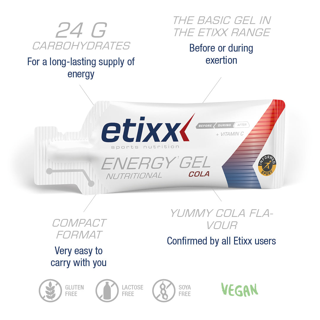 Etixx Nutritional Energy Gel Cola 38g