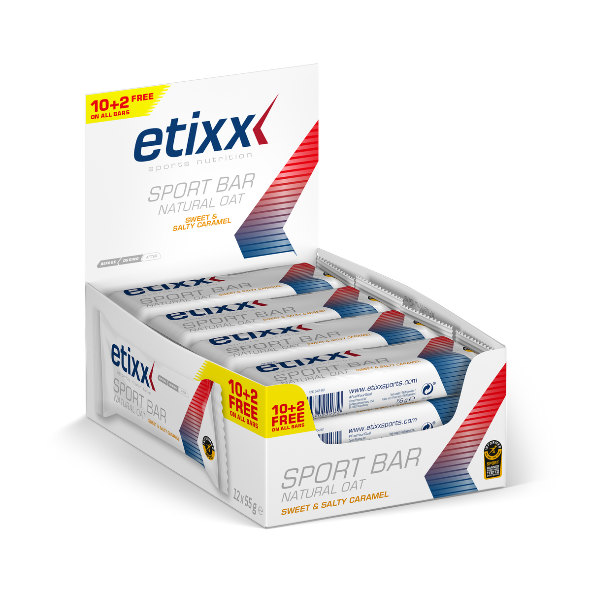 Bar Etixx Natural Oat Sweet&amp;Salty Caramel