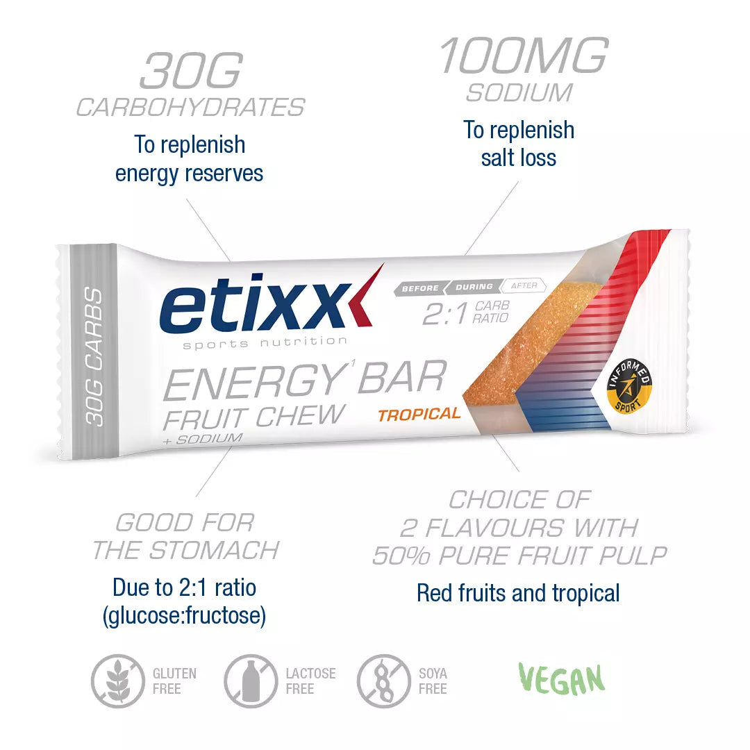 Etixx Fruit Chew Tropical 38g
