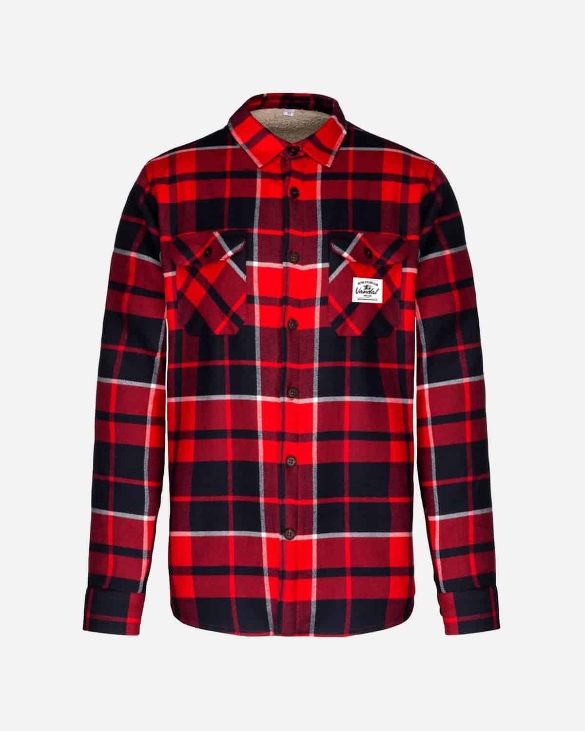 Jacket The Vandal Lumberjack Red XL