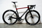 Ratas Ridley Falcn 105 DI2 // 2x12s (XS), must/valge/candy punane metallik