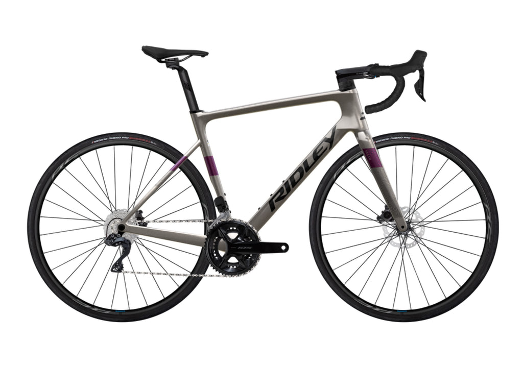 Ratas Ridley Falcn 105 DI2 // 2x12s (S), autumn hall/must/lilla