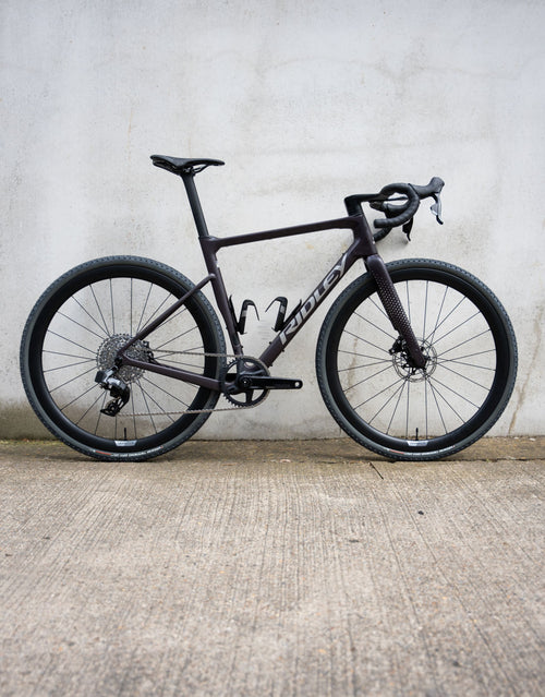 Ratas Ridley Grifn RS Road Ultegra DI2 2x12 (M), tume plum metallik/autumn hall metallik