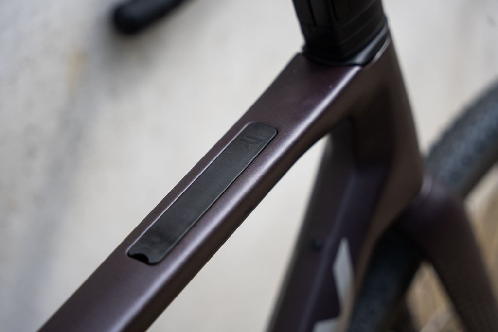 Ratas Ridley Grifn RS Road Ultegra DI2 2x12 (L), tume plum metallik/autumn hall metallik