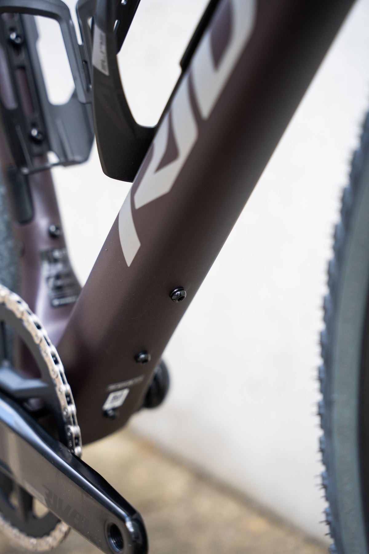Ratas Ridley Grifn RS Road Ultegra DI2 2x12 (XXS), tume plum metallik/autumn hall metallik
