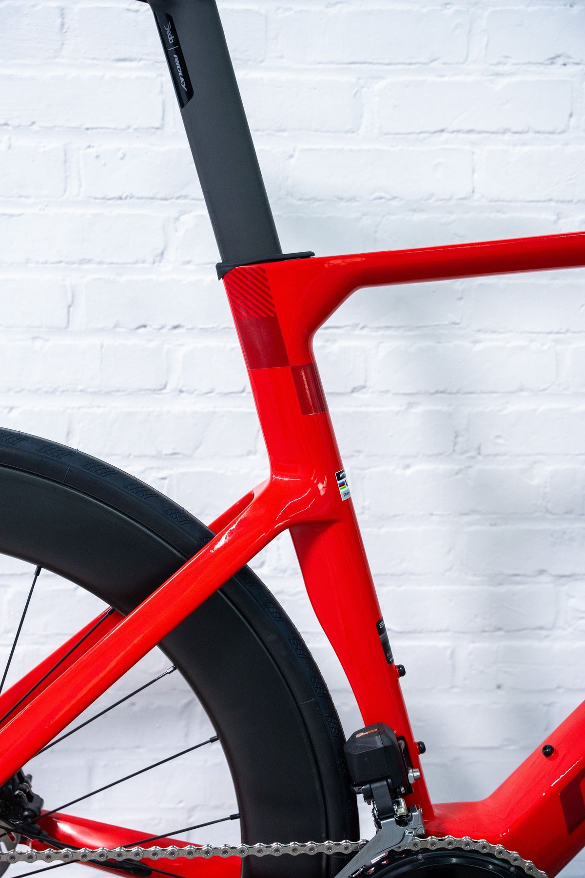 Ratas Ridley Noah 3.0 105 DI2 // 2x12s (M), punane/candy punane metallik