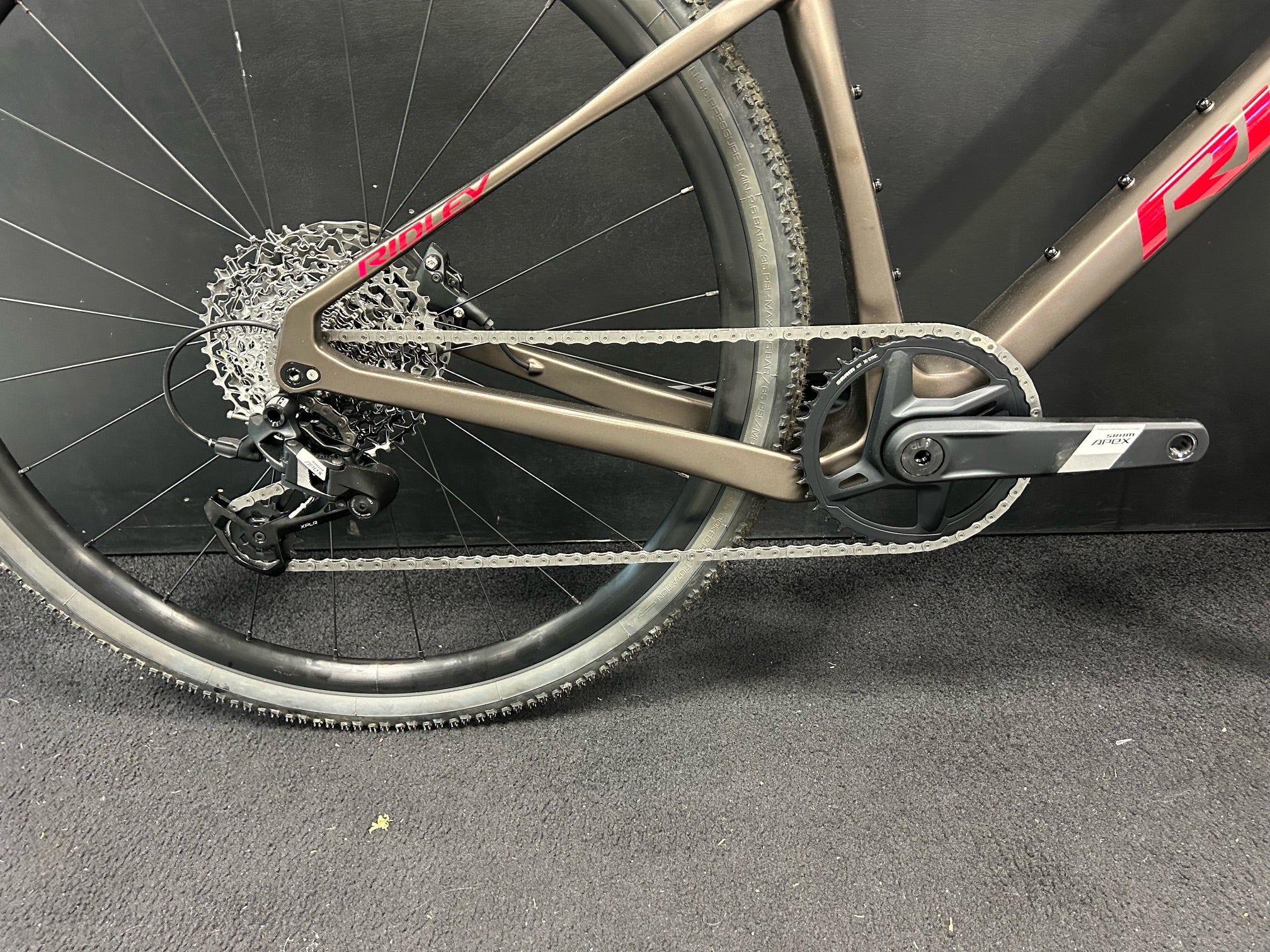 Bike Ridley Kanzo Adventure SRAM Apex 1x12 (L), brown/orange 