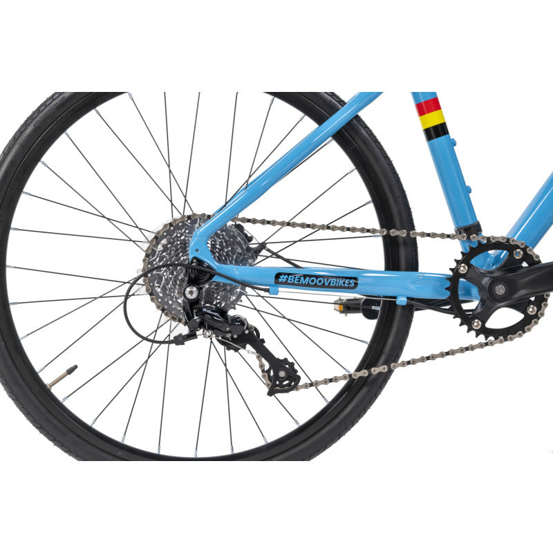 Laste Maanteeratas 24" Bemoov R24 Kerge 8,8 kg | Sky Blue