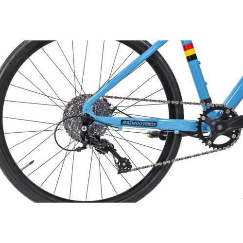 Kids' Road Bike 24" Bemoov R24 Lightweight 8.8 kg | Sky Blue