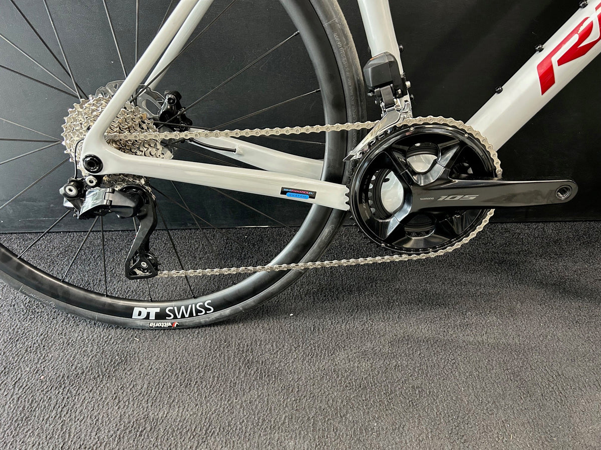Ratas Ridley Grifn 105 DI2 2x12 (L), hall/punane